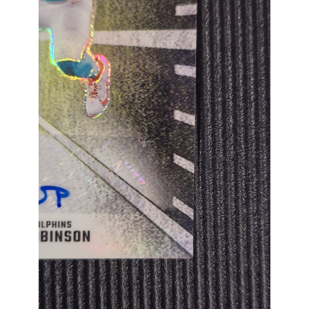 2024 Panini Donruss Optic Chop Robinson #HM-CRN HashMarks (AU)(RC) Dolphins - Picture 6 of 7